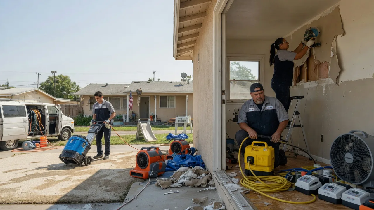 Water Damage Restoration in Sheridan, TX near me